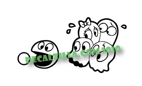 Thumbnail: Pac Man Group - Vinyl Decal Sticker - For cars, laptops and more!