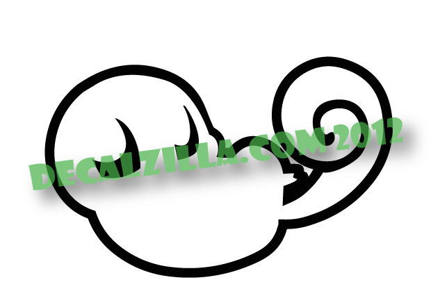 Thumbnail: Pokemon - Squritle - Vinyl Decal Sticker For cars, laptops, and more!