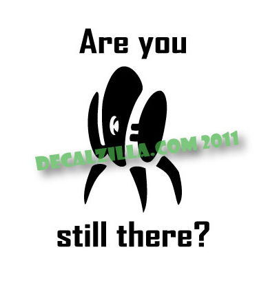 Thumbnail: Portal Turret - Vinyl Decal Sticker - For cars, laptops and more!