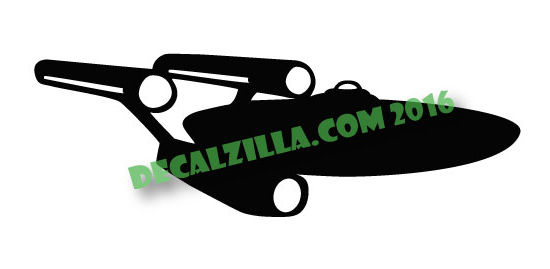 Thumbnail: Star Trek - Enterprise - Vinyl Decal Sticker - For cars, laptops and more!