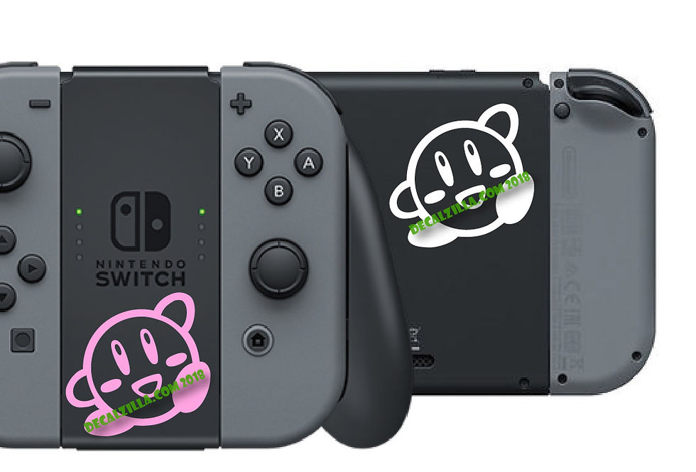 Thumbnail: Kirby Wave- Vinyl Decal Sticker For cars, laptops, and more!
