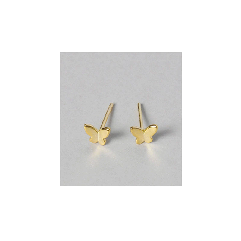 Thumbnail: Golden Big hoop Earrings Korean Geometry Metal Gold Retro Drop