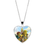 Thumbnail: Shrek Heart Pendant Necklace Glass Cabochon Jewelry Gifts Couple Necklace