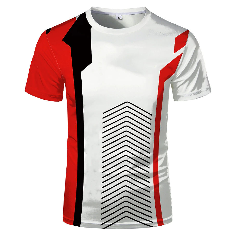 Thumbnail: Summer Trendy Men 3d Printed T-shirt Fashion O-neck Oversized
