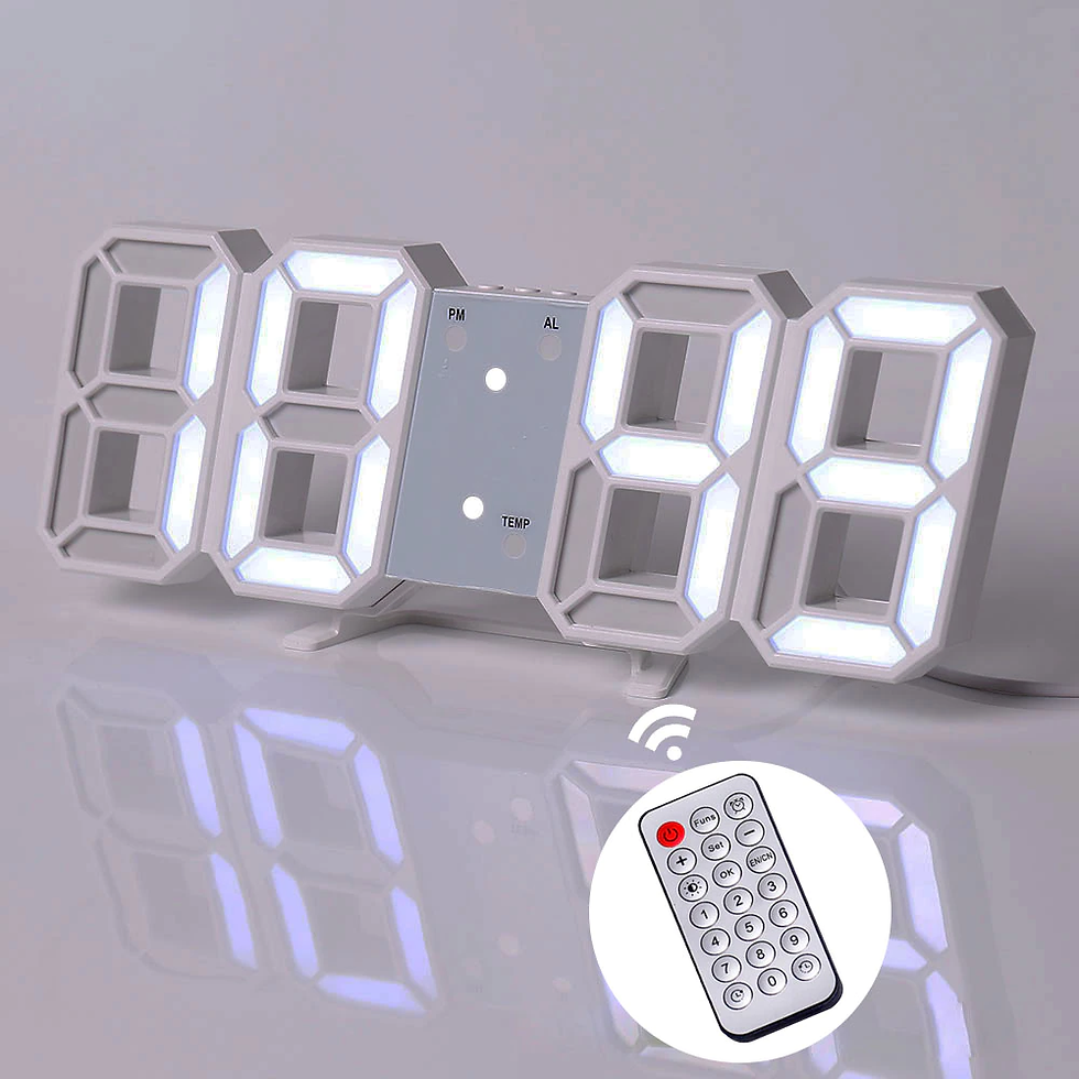 Thumbnail: Nordic Digital Alarm Clocks Wall Clocks Hanging Watch Snooze Table Clocks