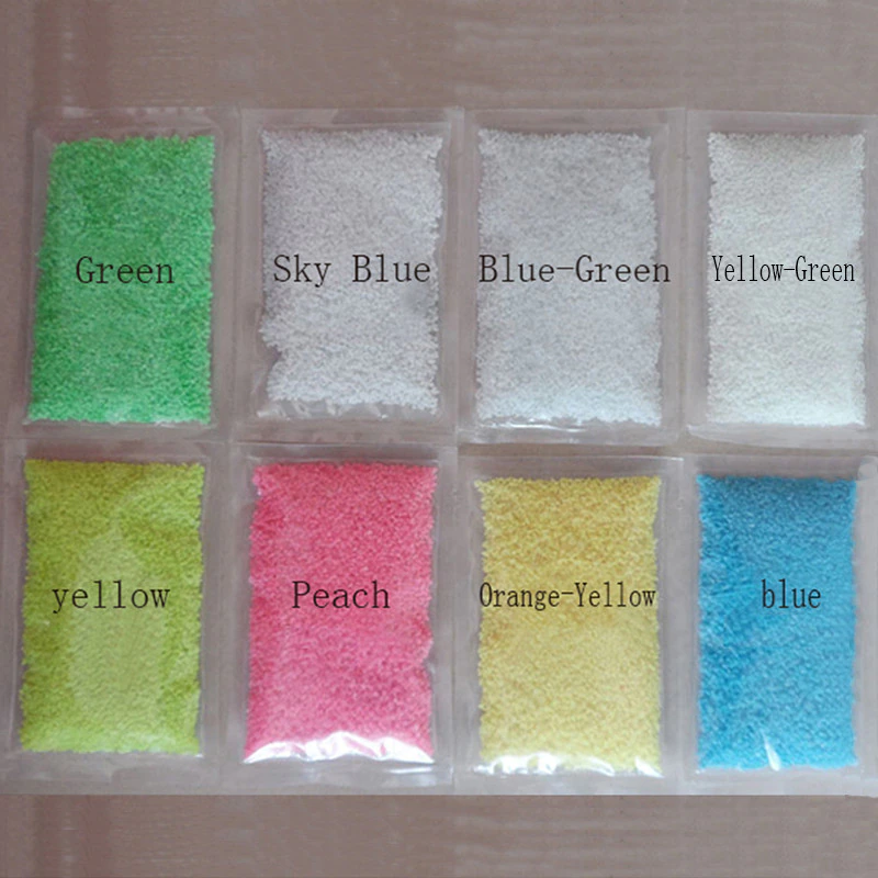 Thumbnail: 10g Party DIY Fluorescent Super luminous Particles Glow Pigment Bright