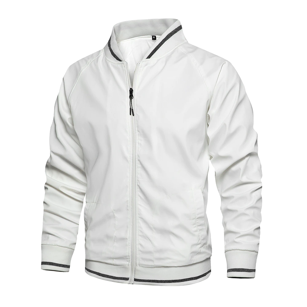 Thumbnail: Mens Fashion Jackets and Coats Windbreaker Bomber