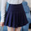 Thumbnail: Women High Waist Pleated Skirt Kawaii A-line Japanese School Uniform Mini Skirts