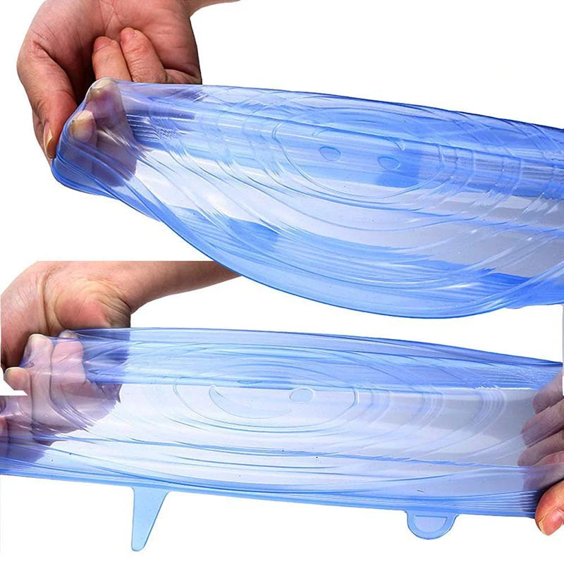 Thumbnail: Silicone Covers Adaptable Lids Caps for Food Universal Dish Stretch Lids