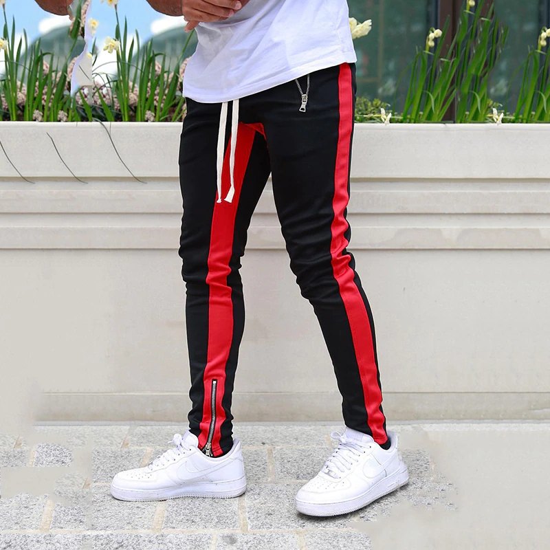 Thumbnail: Men Joggers Casual Pants Fitness Sportswear Tracksuit Bottoms Skinny Sweatpants