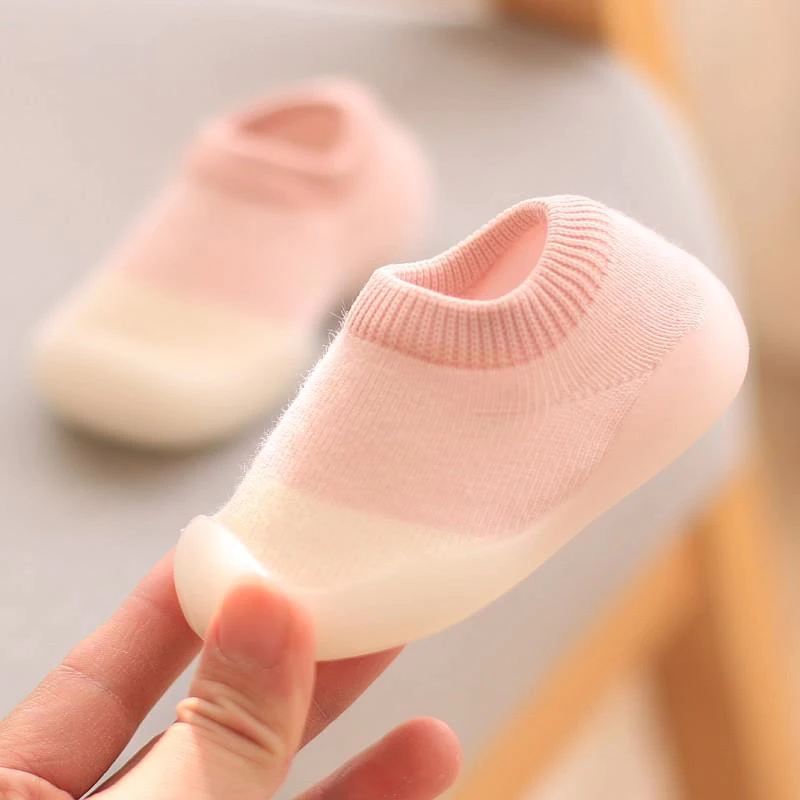 Thumbnail: Baby Socks Shoes Color Matching Soft Toddler First Walkers Boys