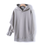 Thumbnail: GCAROL Women Extra Long Hooded Suit 80% Cotton Sweatshirt Elastic Waist