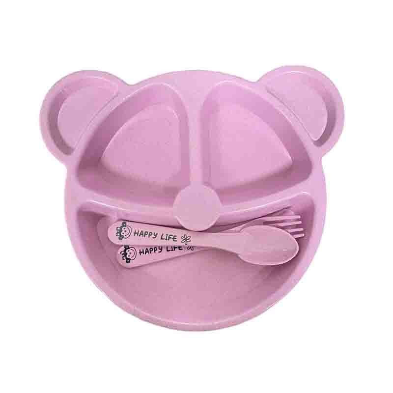 Thumbnail: Baby bowl+spoon+fork Feeding Food Tableware Cartoon