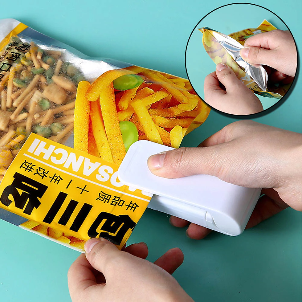 Thumbnail: Mini Heat Bag Sealing Machine Plastic Food Bag Closure Portable Sealer