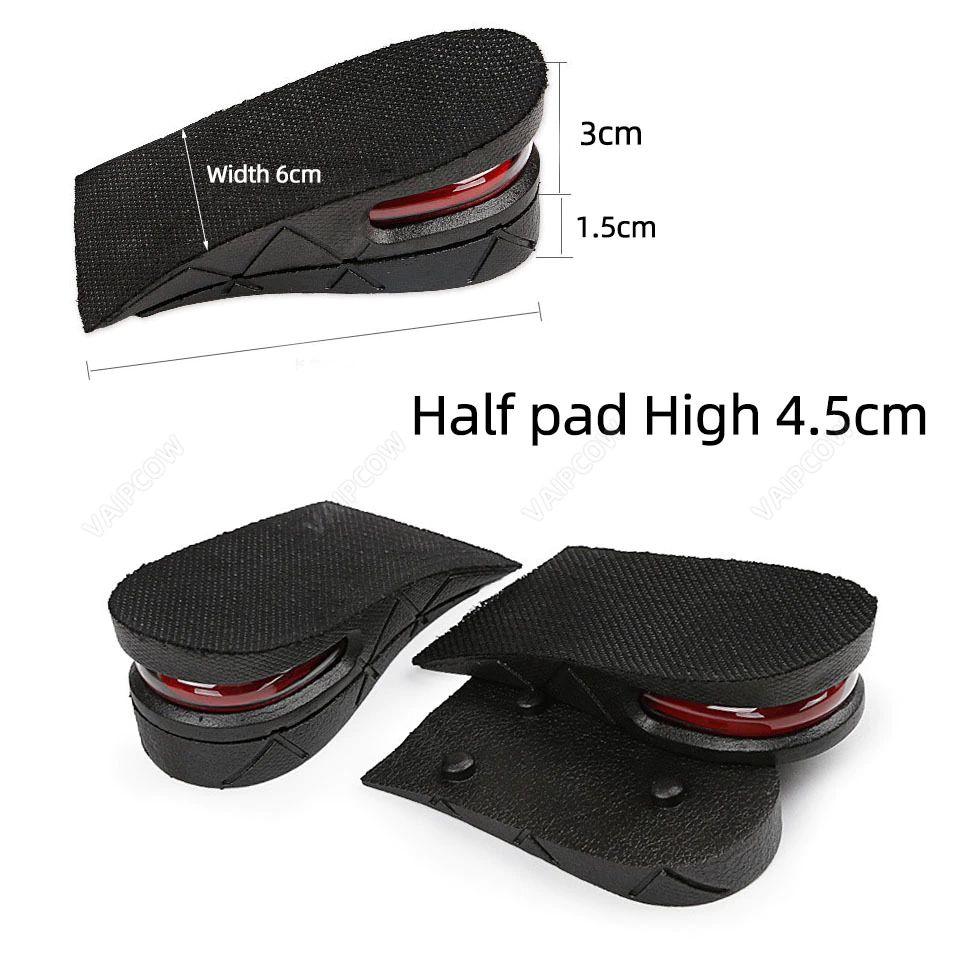 Thumbnail: 3-9cm Invisible Height Increase Insole Cushion Height Adjustable