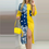 Thumbnail: Casual Dresses Women Long Sleeve Shirt Autumn Printed Long