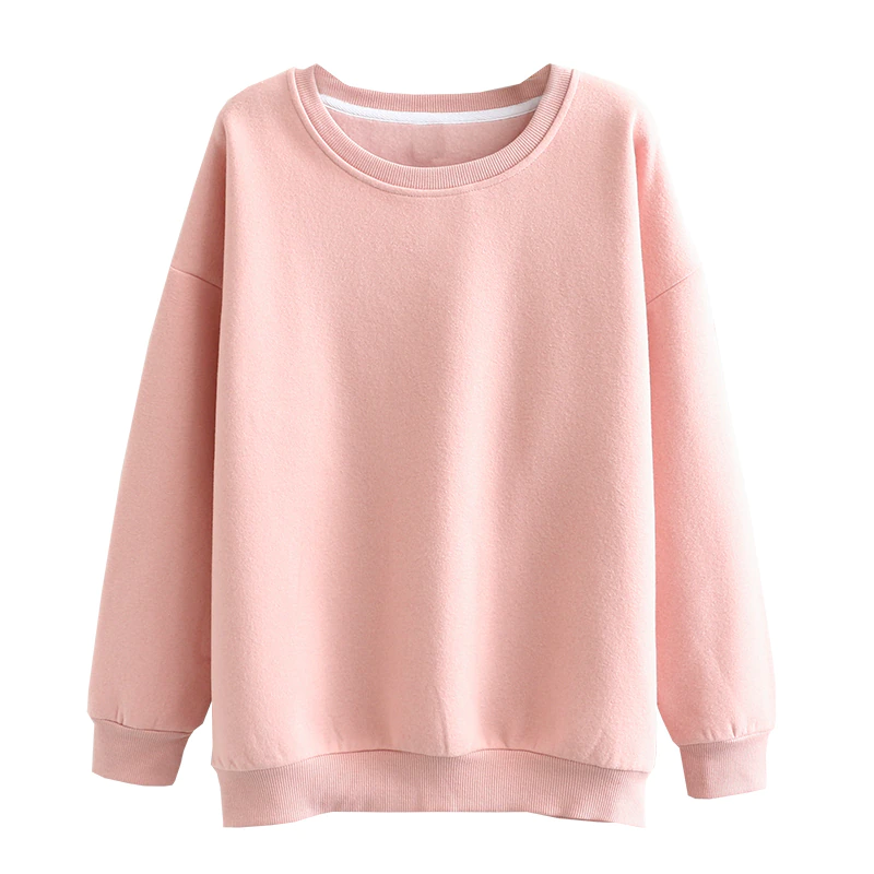 Thumbnail: Tangada women fleece hoodie sweatshirts oversized warm pocket hooded jacket SD60