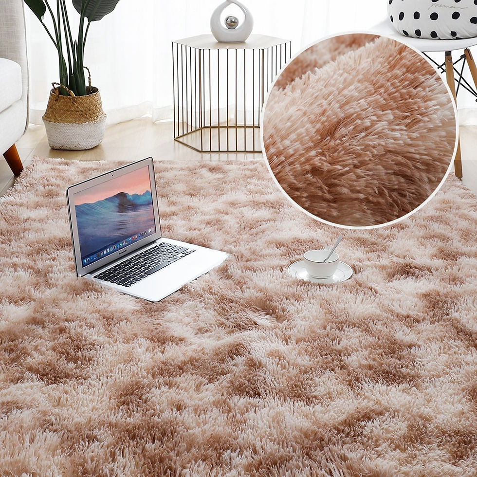 Thumbnail: Thick Carpet for Living Room Plush Rug