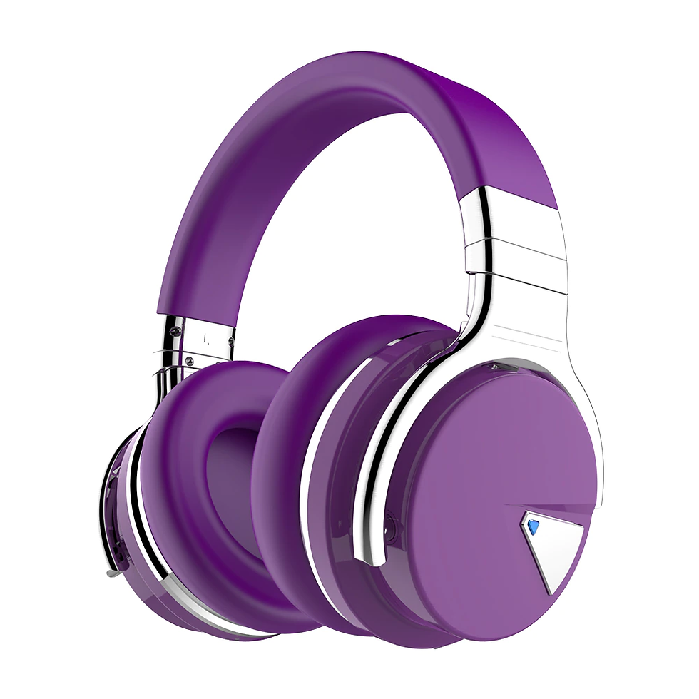 Thumbnail: COWIN E7[Upgraded] Active Noise Cancelling Headphones Bluetooth with Mic