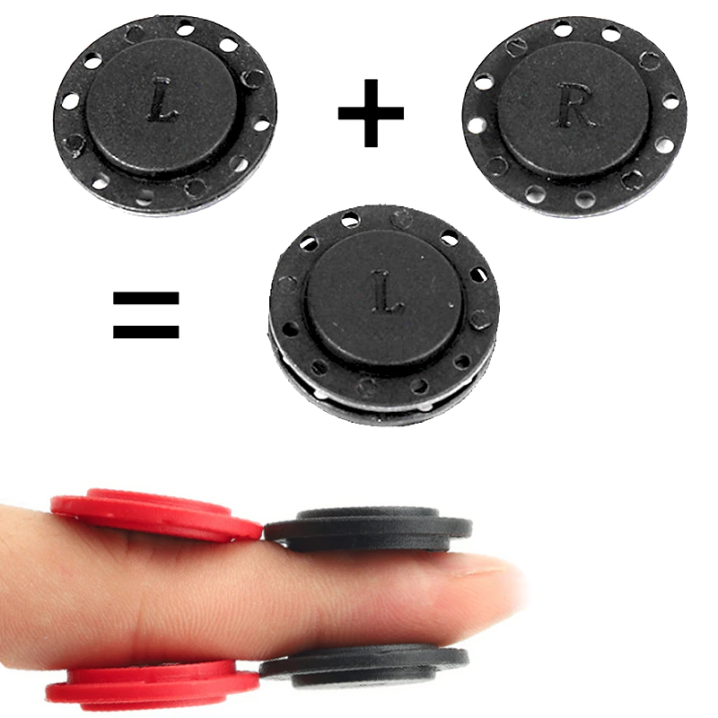 Thumbnail: A pair Invisible Magnet Button for Sewing Supplies Jacket Cardigan Concealed