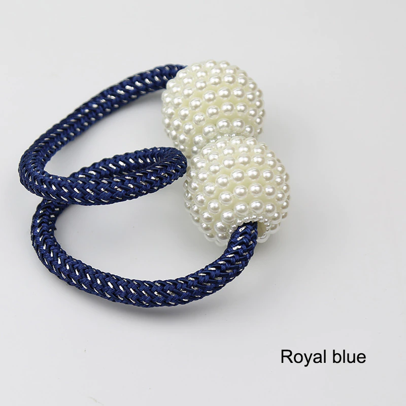 Thumbnail: Pearl Magnetic Curtain Clip Curtain Holders Tieback Buckle Clips