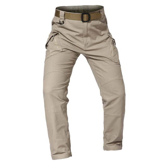 Thumbnail: Men Tactical Pants Multiple Pocket Elasticity Military Urban Commuter 5XL