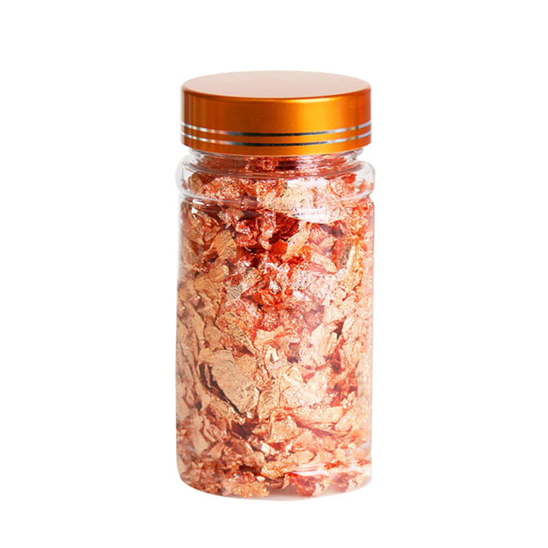 Thumbnail: 3/4/5/10g Shiny Gold Leaf Flakes Sequins Glitters Confetti for Painting Arts