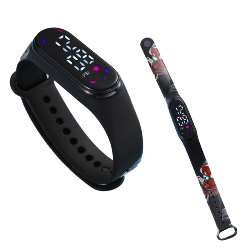 Thumbnail: Disney Children Watch Fashion Cartoon Watches Electronic Digital LED Display