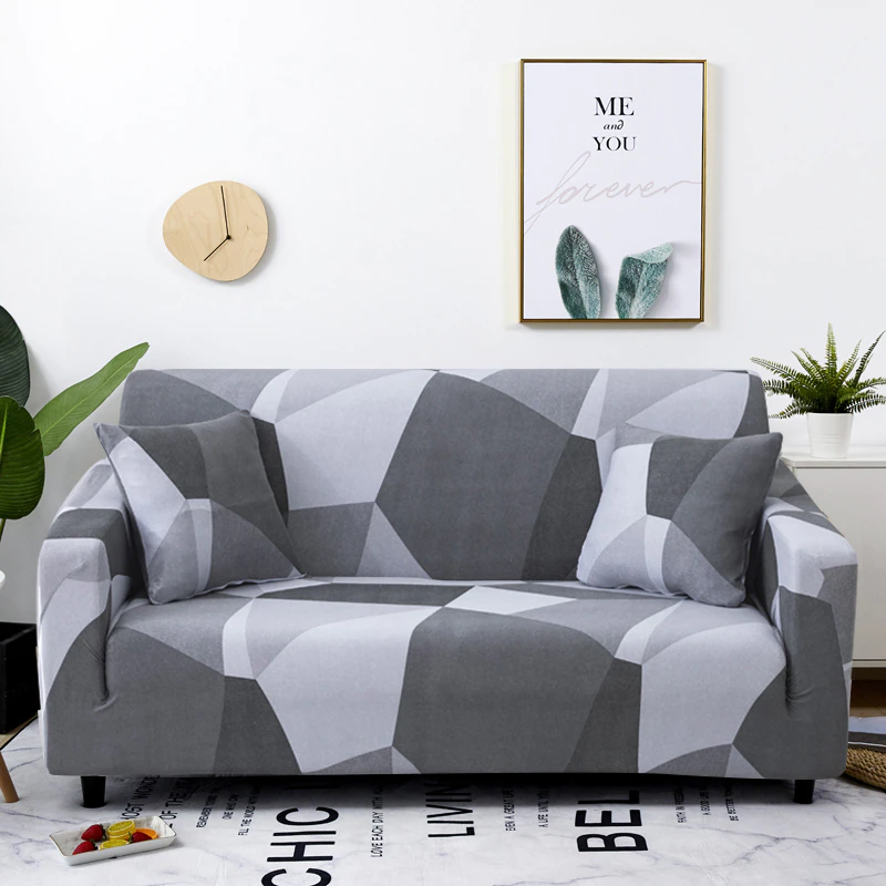 Thumbnail: Coolazy Stretch Plaid Sofa Slipcover Elastic Sofa Covers for Living Room
