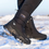 Thumbnail: Men Boots Winter Shoes Snow Waterproof Non-slip Thick Fur size 40
