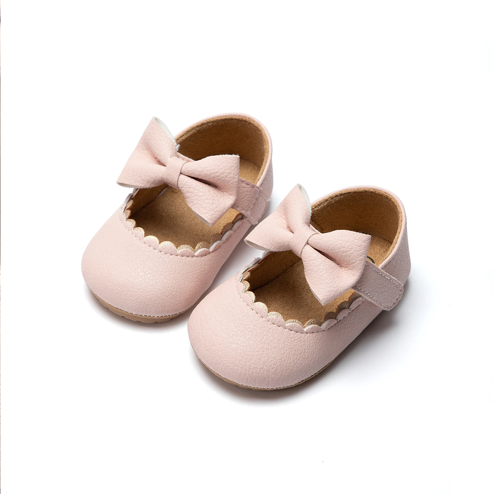 Thumbnail: KIDSUN Baby Casual Shoes Toddler Bowknot Non-slip Rubber Soft-Sole