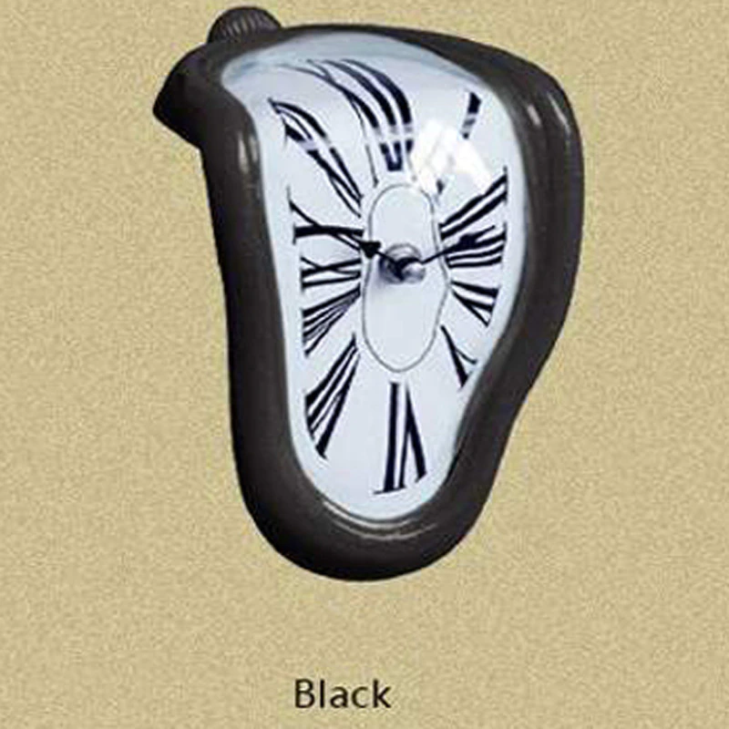Thumbnail: Surreal Melting Distorted Wall Clocks Salvador Dali Style Wall Watch Decoration