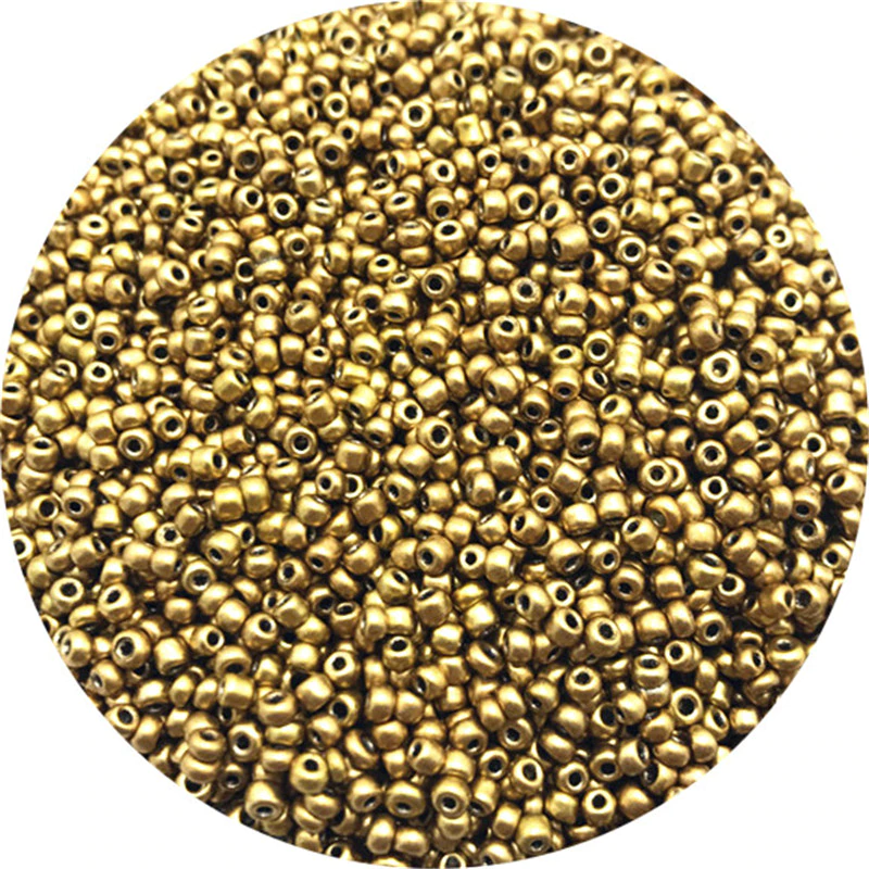 Thumbnail: 1000pcs/Lot 2mm Charm Czech Glass Seed Beads DIY
