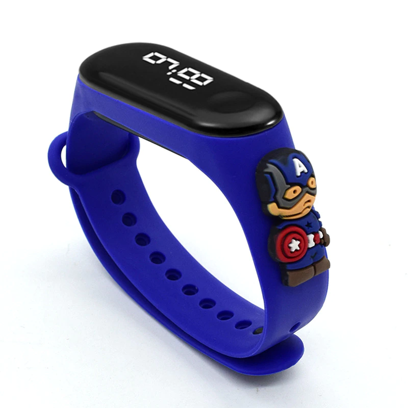 Thumbnail: Disney Children Watch Fashion Cartoon Watches Electronic Digital LED Display