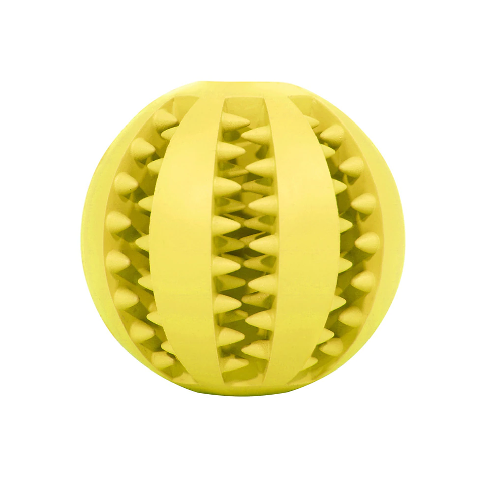 Thumbnail: Pet Dog Toy Interactive Rubber Balls Cat Chewing Tooth Cleaning Indestructible