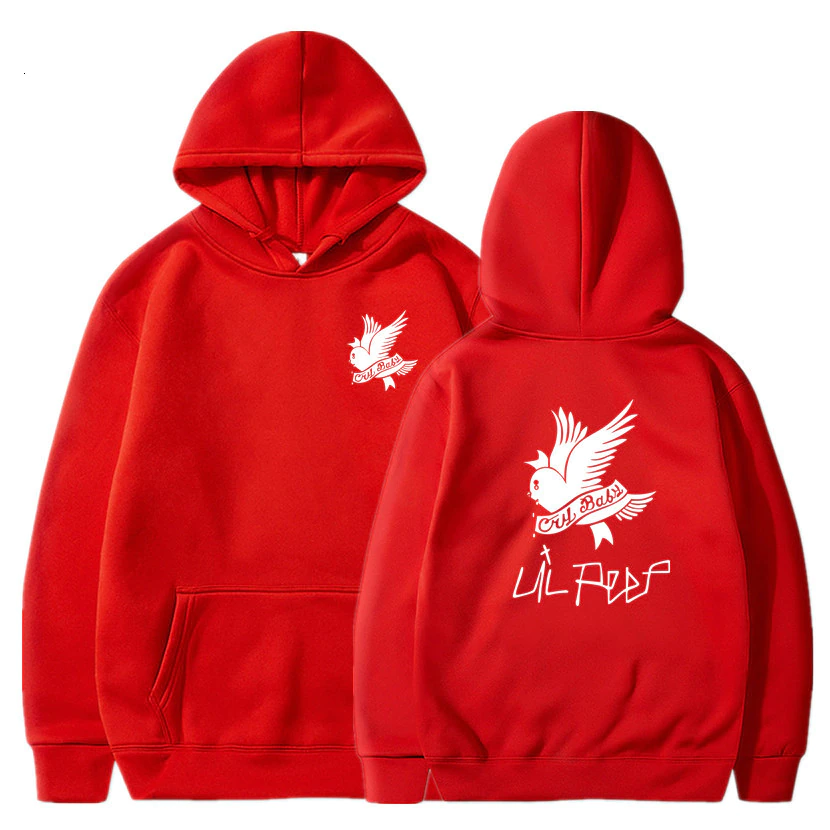 Thumbnail: Lil Peep Hoodies Love Lil.Peep Men Hooded Pullover Sweatershirts