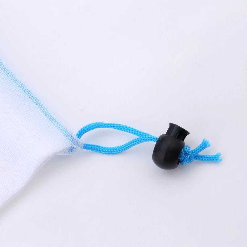 Thumbnail: Colorful Reusable Fruit Vegetable Bags Produce Washable Mesh Bags Kitchen