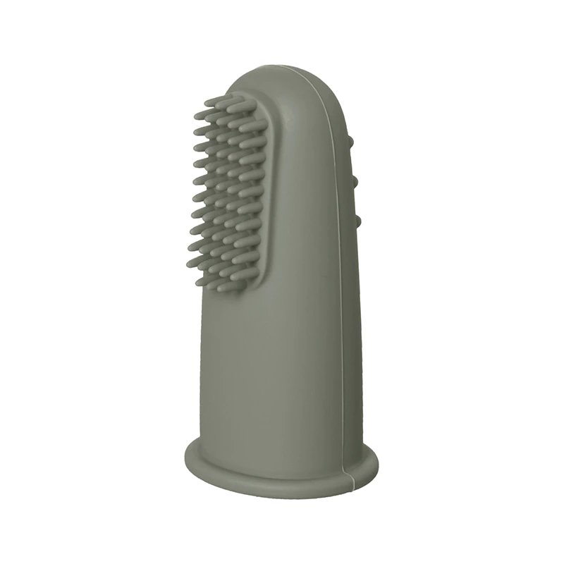 Thumbnail: Silicone Baby Soft Finger Toothbrush Silicone Clean Brush Oral Health Care