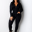 Thumbnail: 2 Piece Set Tracksuit Women Festival Clothing Top+Pant Sweat Suits Neon