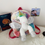 Thumbnail: Unicorns Cartoon School Book Bag Backpacks Cute Fashion 3D Fur
