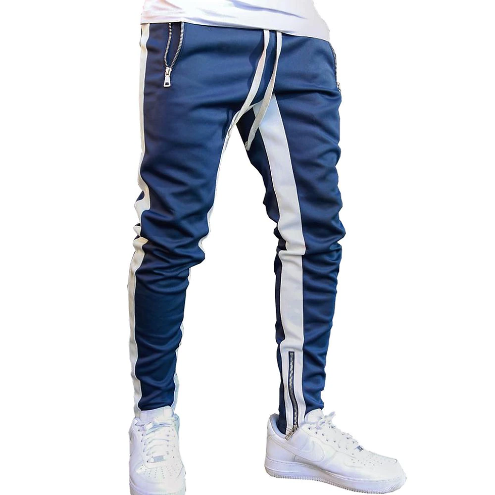 Thumbnail: Men Joggers Casual Pants Fitness Sportswear Tracksuit Bottoms Skinny Sweatpants