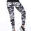 Thumbnail: YSDNCHI Camouflage Women Leggins Graffiti Style Slim Stretch Trouser Army Green
