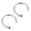 Thumbnail: 5 Colors Fake Nose Ring Hoop Non Fake Piercing Nose Septum