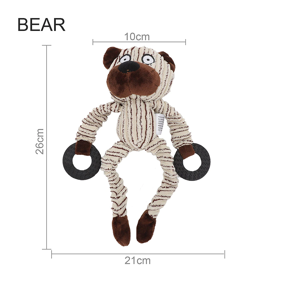 Thumbnail: Pet Chewing Animals Donkey Shaped Dog Bite High Quality Training Supplies