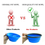 Thumbnail: 1PC Folding Silicone Dog Bowl Outfit Portable Travel Bowl