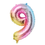 Thumbnail: 1Set Rainbow Unicorn Balloon 32 inch Number Foil Balloons Theme Birthday Party