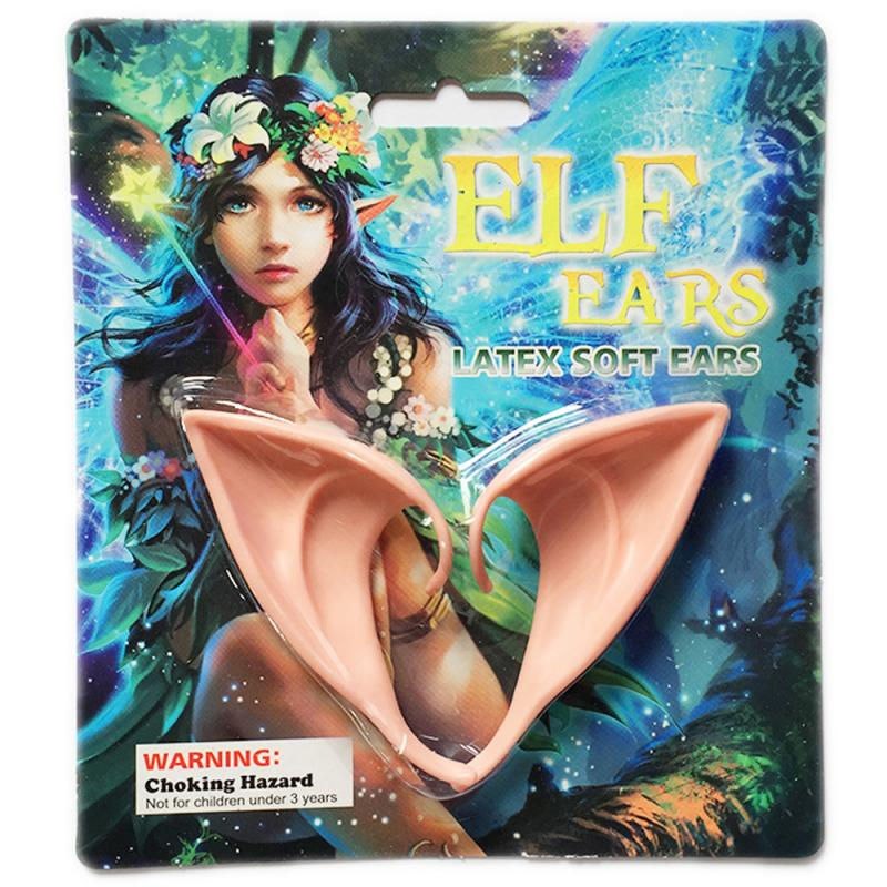 Thumbnail: Party Decoration Latex Ears Fairy Cosplay Costume Accessories Angel Elf Ears