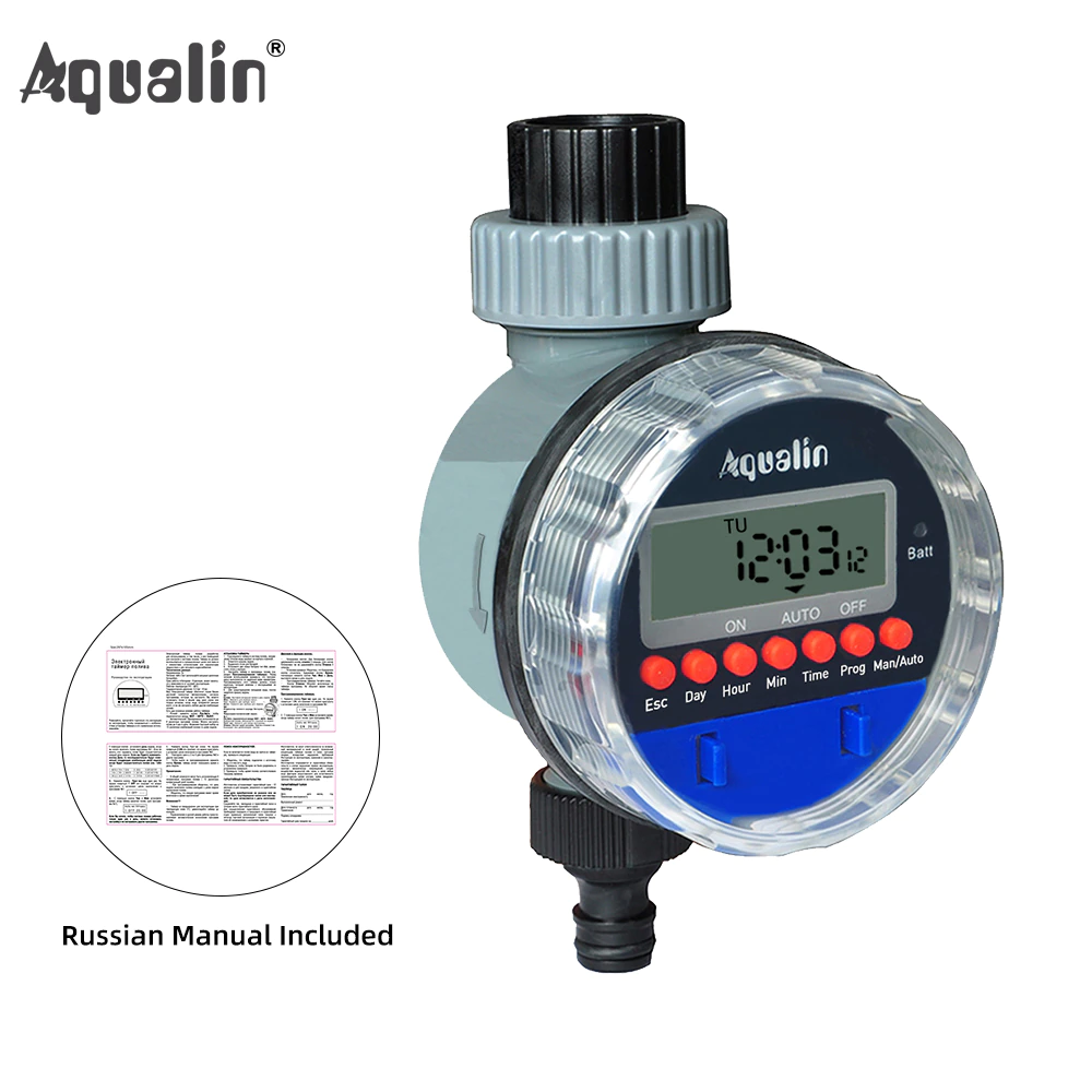 Automatic LCD Display Watering Timer Electronic  Valve Irrigation Controller