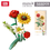 Thumbnail: Building Block Bouquet 3D Model Home Decoration Chrysanthemum Rose Flower