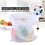 Thumbnail: Colorful Reusable Fruit Vegetable Bags Produce Washable Mesh Bags Kitchen